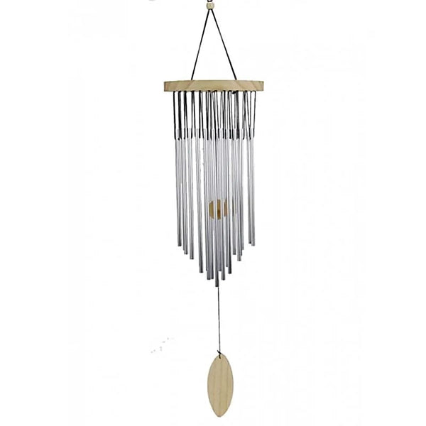 Campana a vento 22 canne e legno