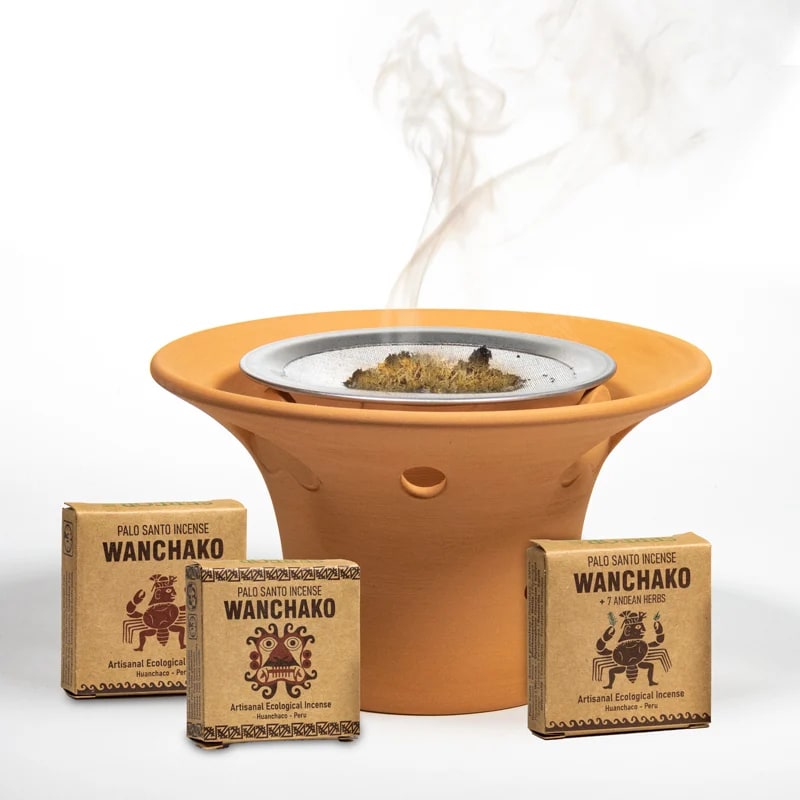 Incenso Palo Santo Wanchako + 7 erbe