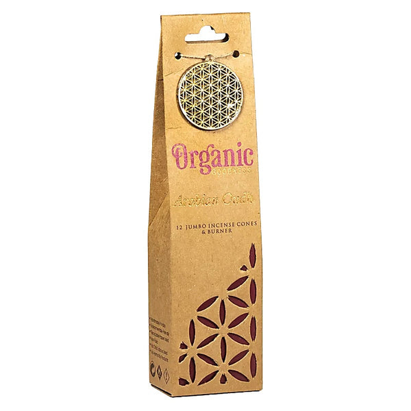 Incenso naturale a cono fatto a mano masala Oudh Arabo
