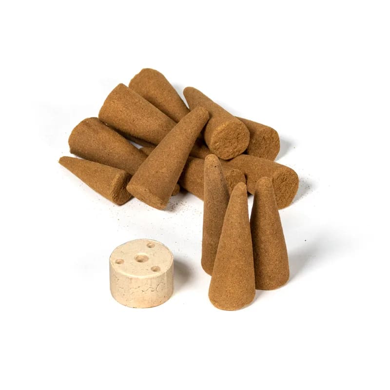 Incenso naturale a cono fatto a mano masala Gelsomino