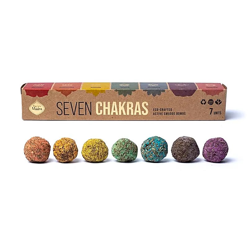 Smudge a bombita set dei 7 Chakra