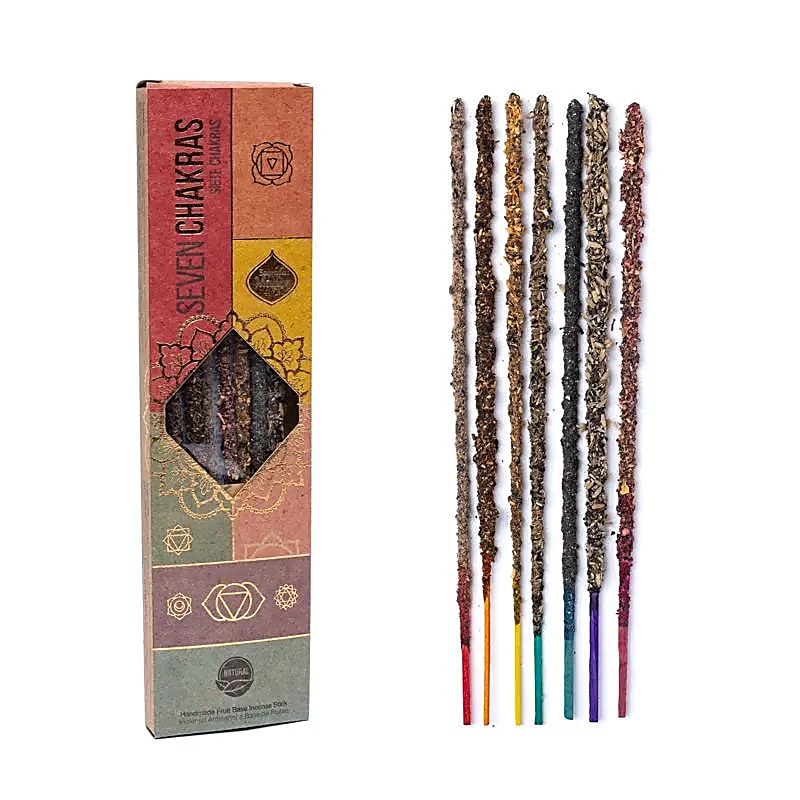 Incenso a stick set dei 7 Chakra