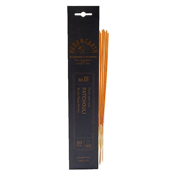Incenso Giapponese a bastoncino Herb & Hearth Patchouli