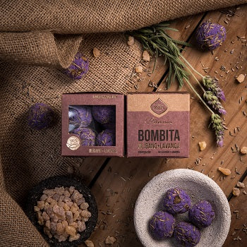 Smudge a bombita premium Olibano e Lavanda