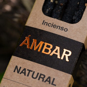 Incenso a bastoncino fatto a mano con Ambra