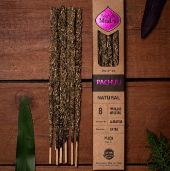 Incenso a bastoncino fatto a mano al Patchouli