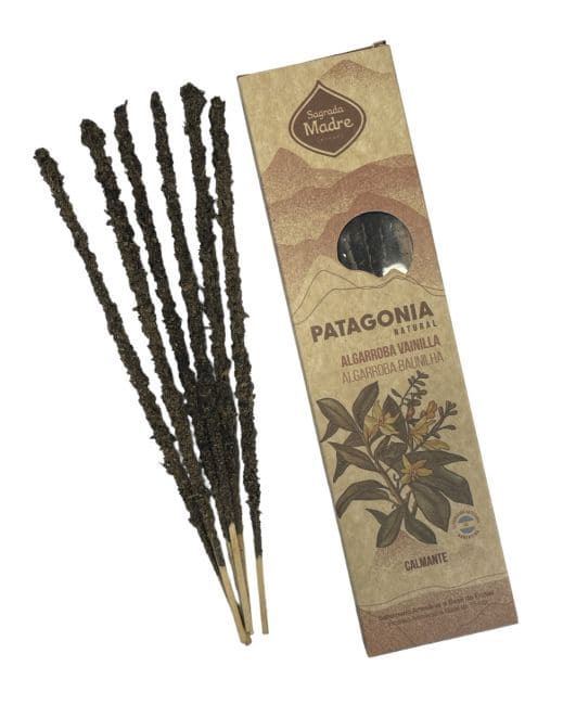 Incenso naturale a bastoncino fatto a mano Patagonia Carruba e Vaniglia