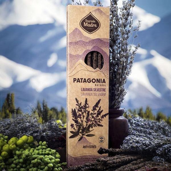 Incenso naturale a bastoncino fatto a mano Patagonia Lavanda selvatica della Patagonia