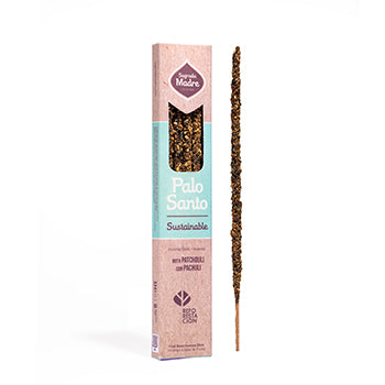 Incenso naturale a bastoncino fatto a mano Palo Santo con Patchouli