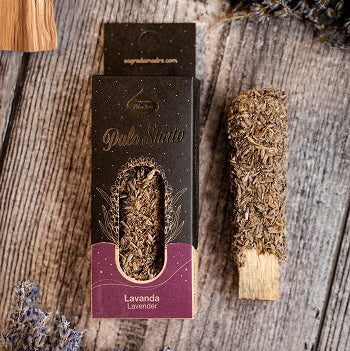 Legnetto di Palo Santo ricoperto con Lavanda
