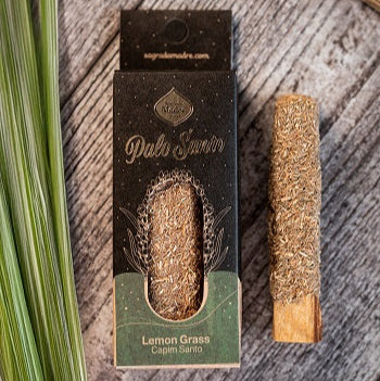 Legnetto di Palo Santo ricoperto con Lemongrass