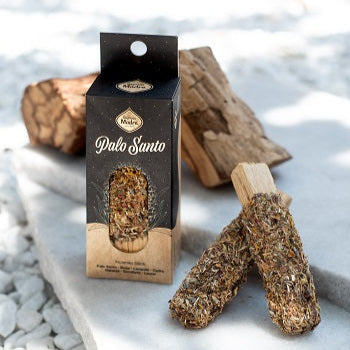 Legnetto di Palo Santo ricoperto con Miscela alle Erbe