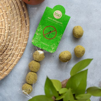 INCENSO NATURALE A BOMBITA ANTIZANZARE CON CITRONELLA