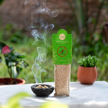 INCENSO NATURALE IN POLVERE ANTIZANZARE CON CITRONELLA