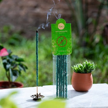 INCENSO NATURALE IN STICK ANTIZANZARE CON CITRONELLA