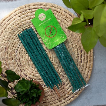 INCENSO NATURALE IN STICK ANTIZANZARE CON CITRONELLA