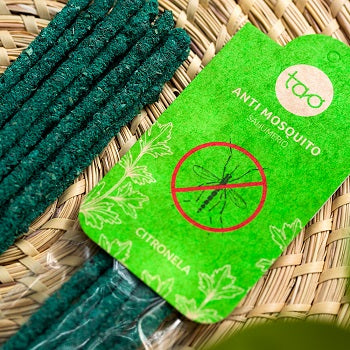 INCENSO NATURALE IN STICK ANTIZANZARE CON CITRONELLA