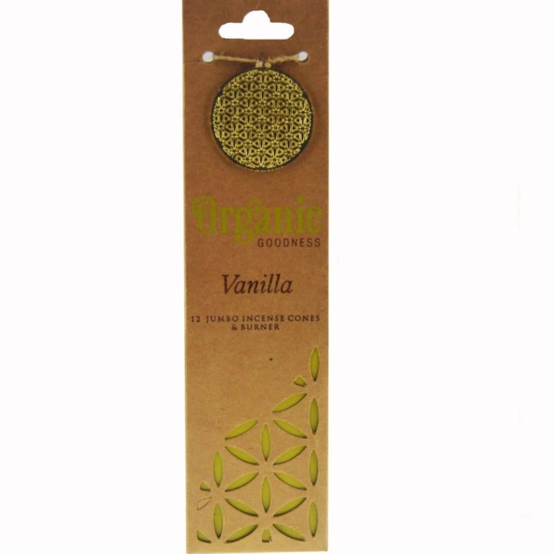Incenso naturale a cono fatto a mano masala Vaniglia