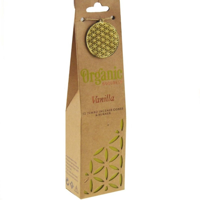 Incenso naturale a cono fatto a mano masala Vaniglia