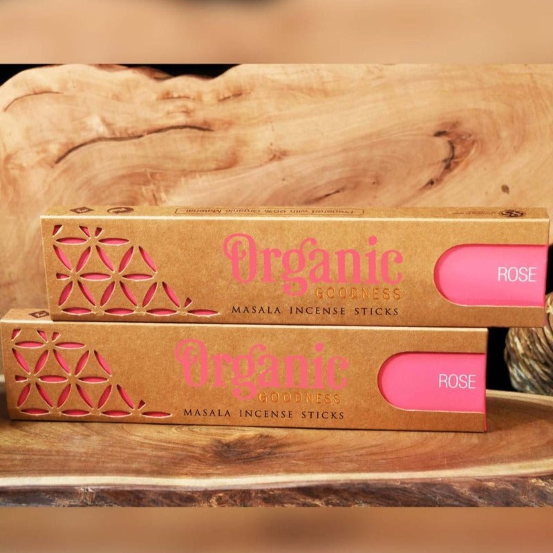 Incenso naturale a bastoncino fatto a mano masala Rosa