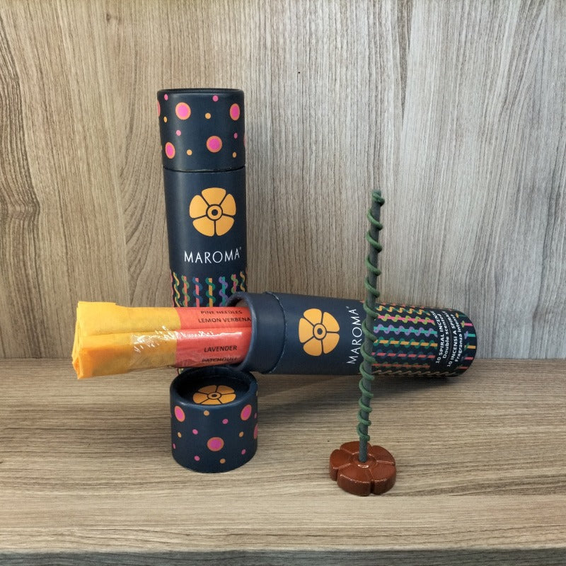 Incenso bambooless doppia fragranza a spirale