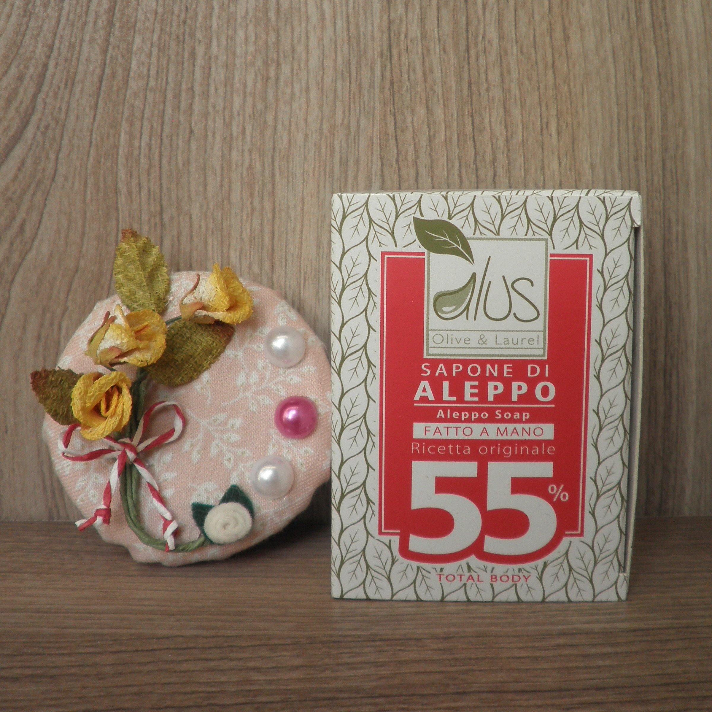 SAPONE D'ALEPPO 55% - Bio Boutique della Bellezza