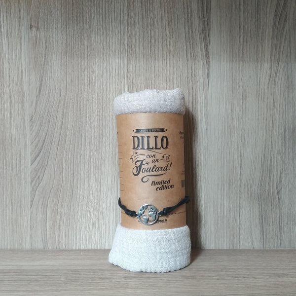 FOULARD BEIGE - Bio Boutique della Bellezza