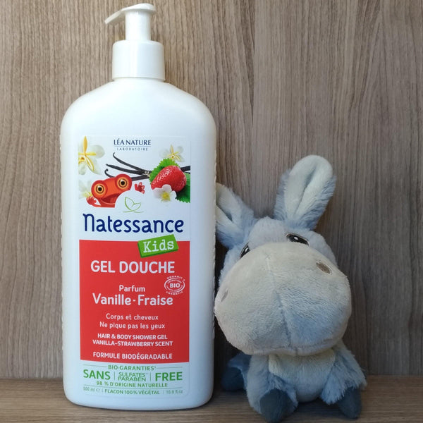 GEL DOCCIA SHAMPOO BIMBI ALLA FRAGOLA-VANIGLIA - Bio Boutique della Bellezza