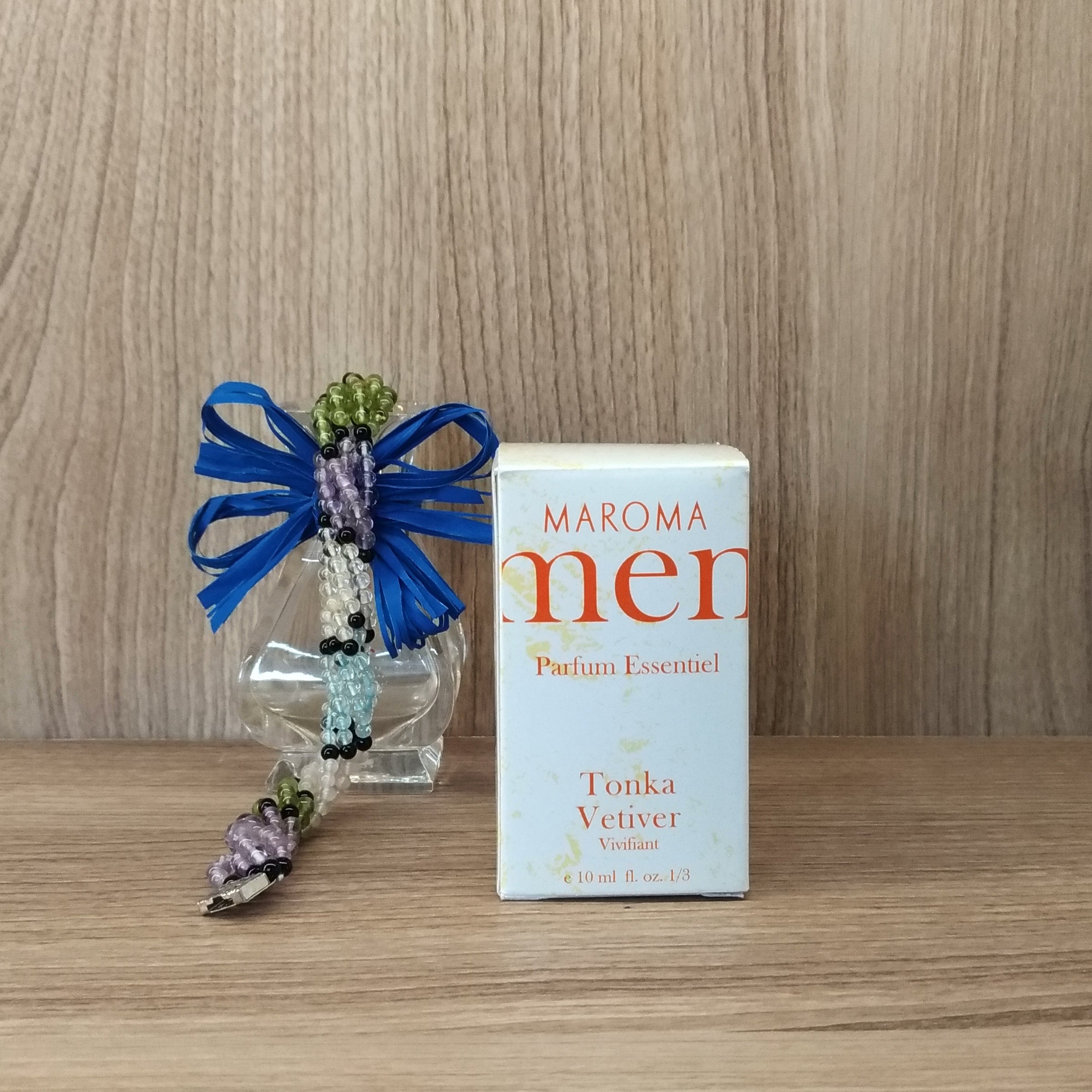 PROFUMO IN OLIO PER UOMO TONKA E VETIVER - Bio Boutique della Bellezza